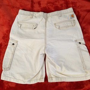 Carhartt Khaki Cargo Relaxed Fit Shorts Men's size 36x11
